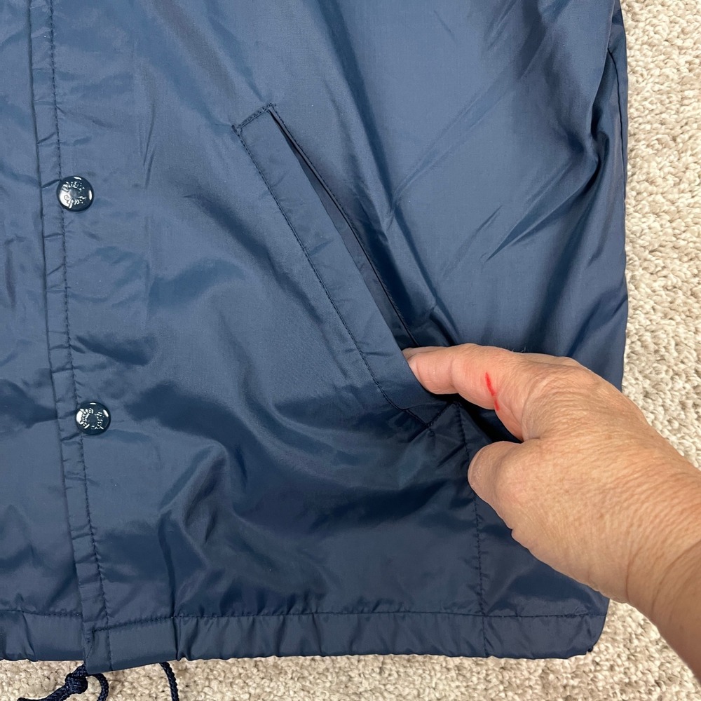 VTG Birdie by Richard A Leslie Jacket Mens Medium Blue Windbreaker Made in USA - Picture 6 of 10